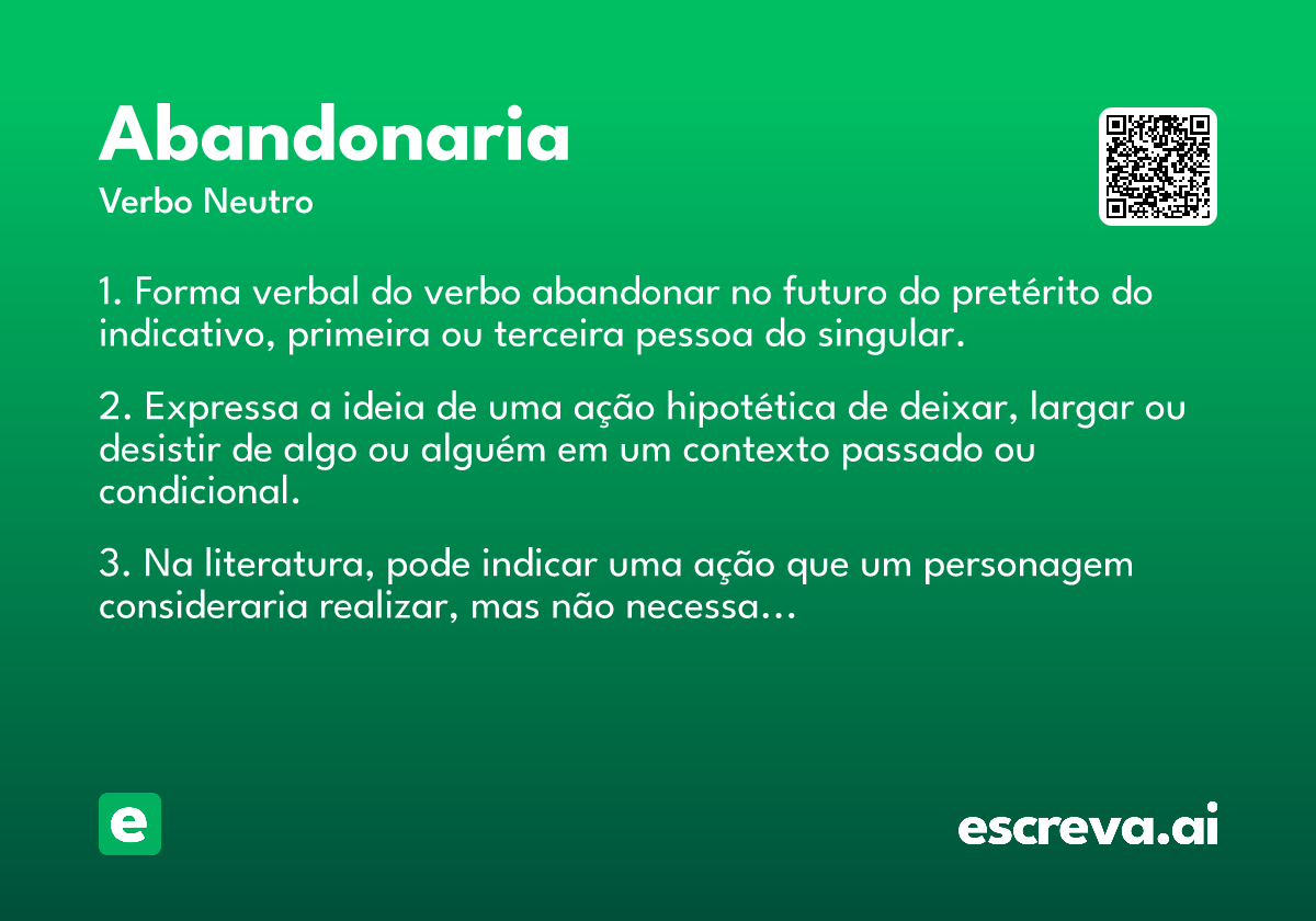 abandonaria