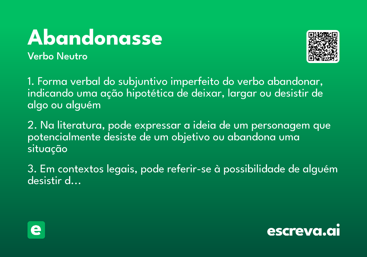 abandonasse