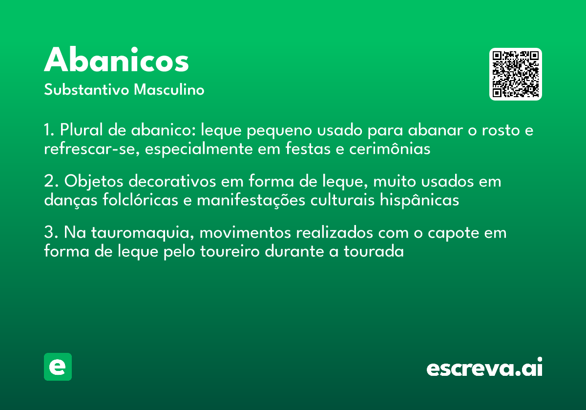 abanicos