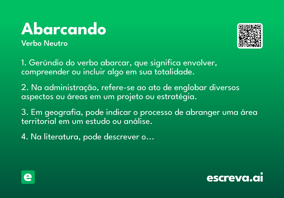 abarcando