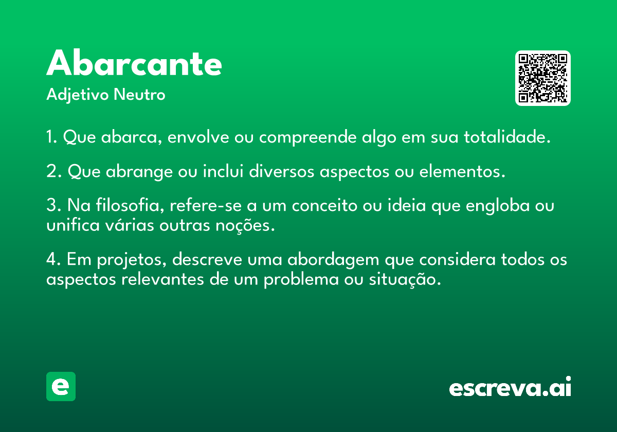 abarcante