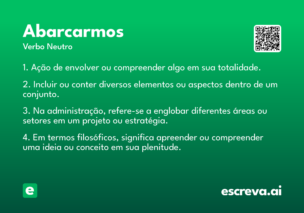 abarcarmos