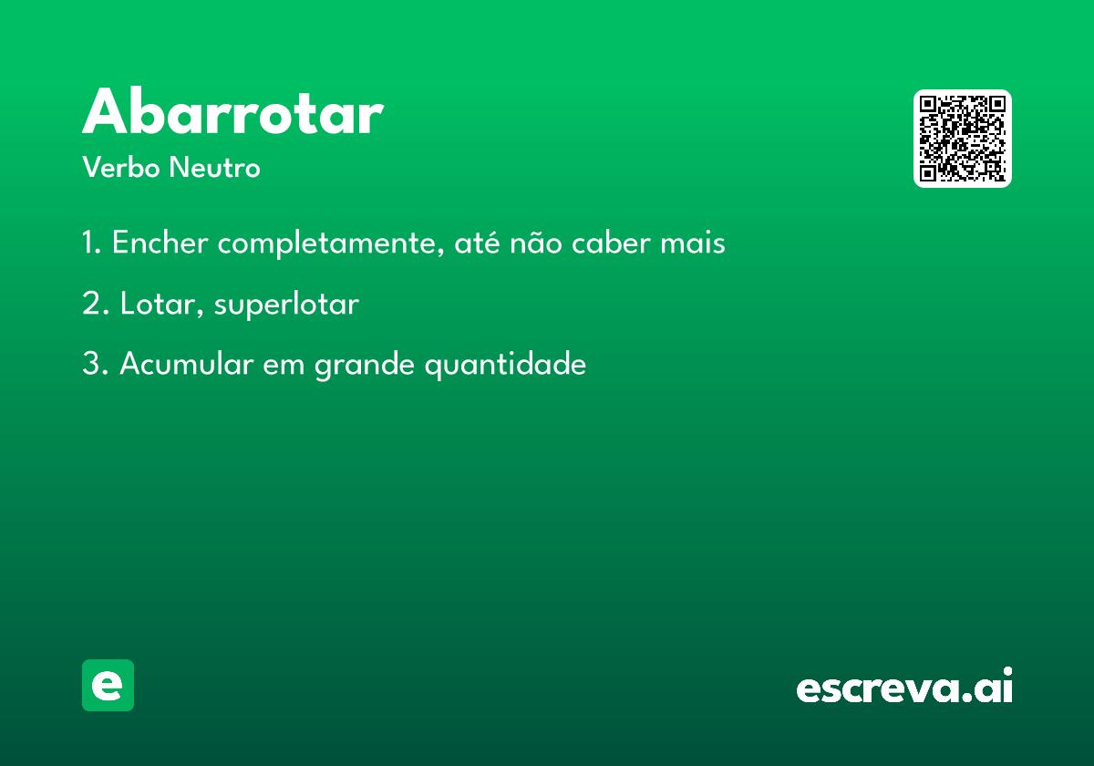 abarrotar