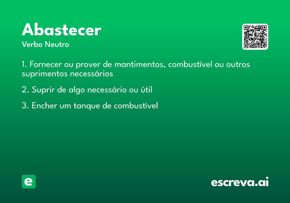 abastecer