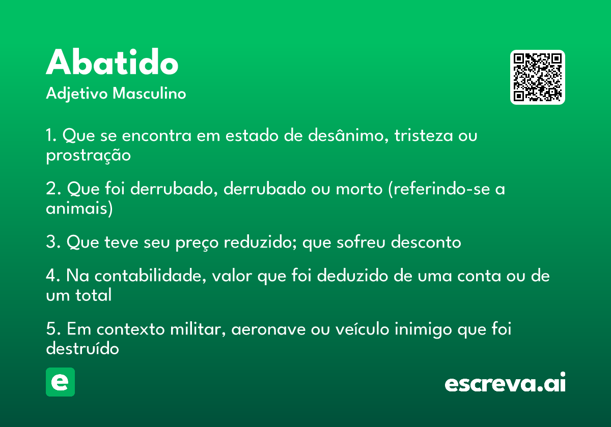 abatido