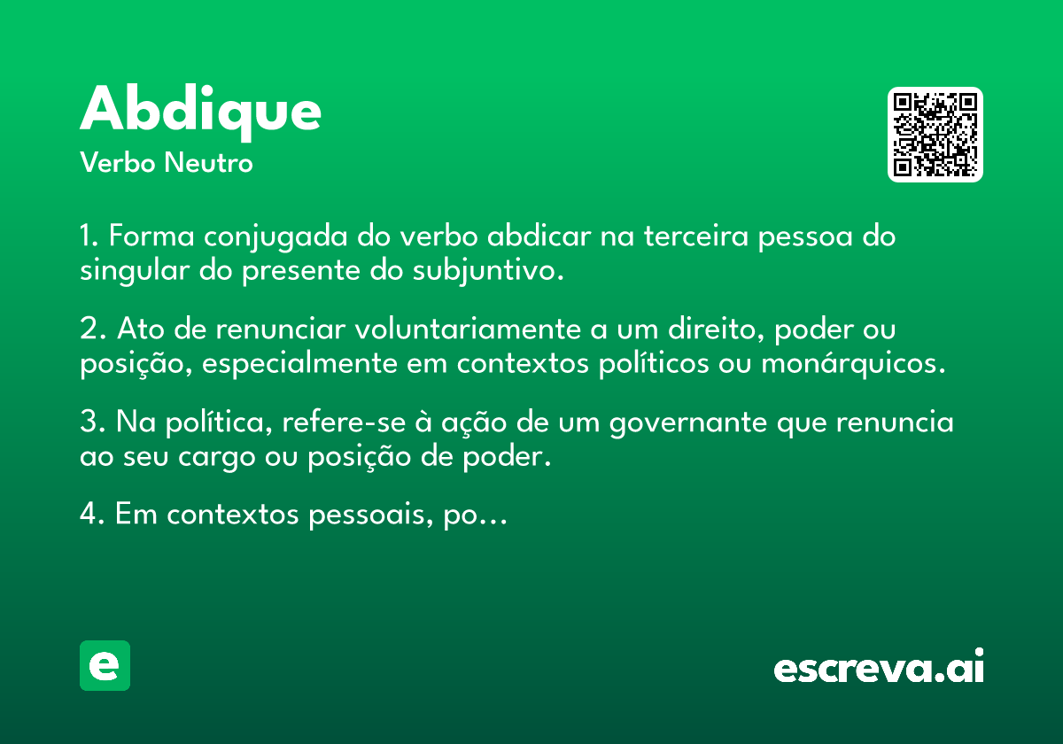 abdique