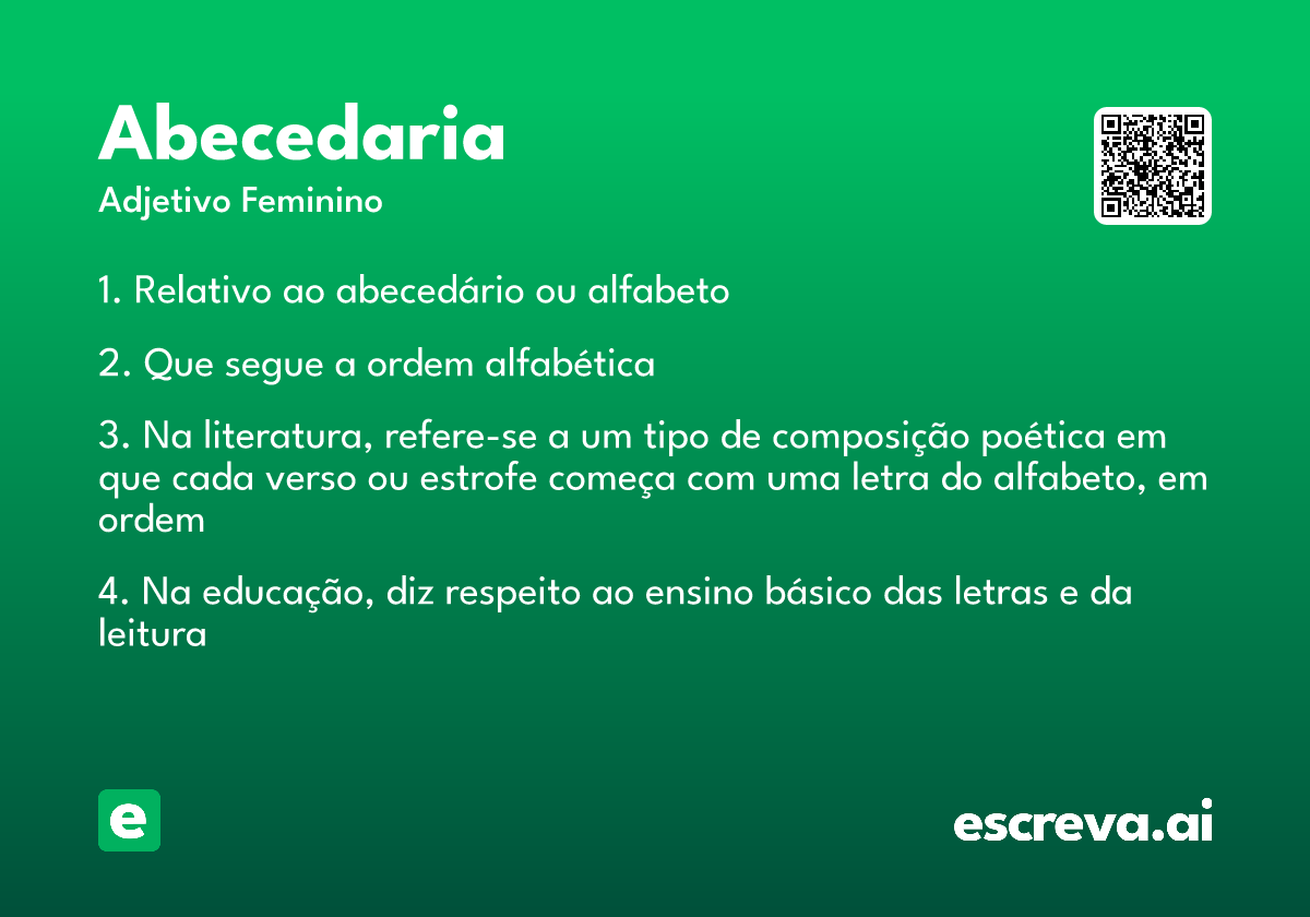abecedaria