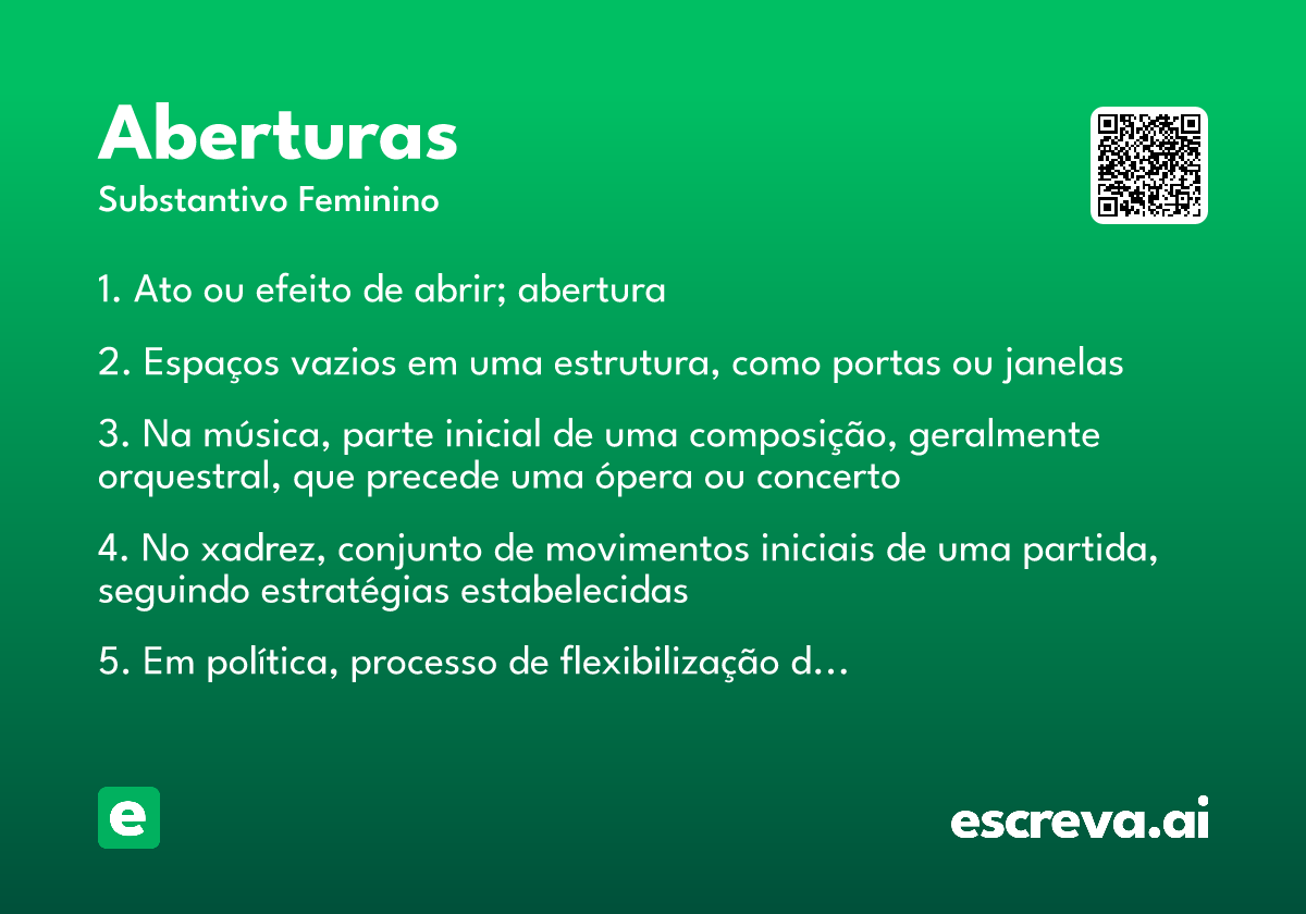 aberturas