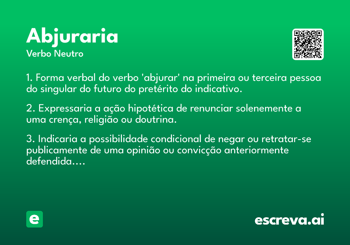 abjuraria