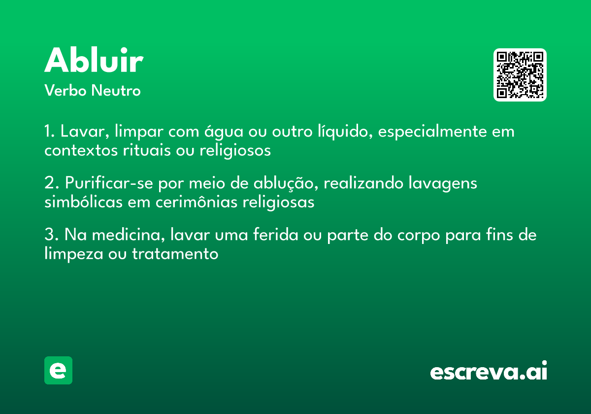 abluir