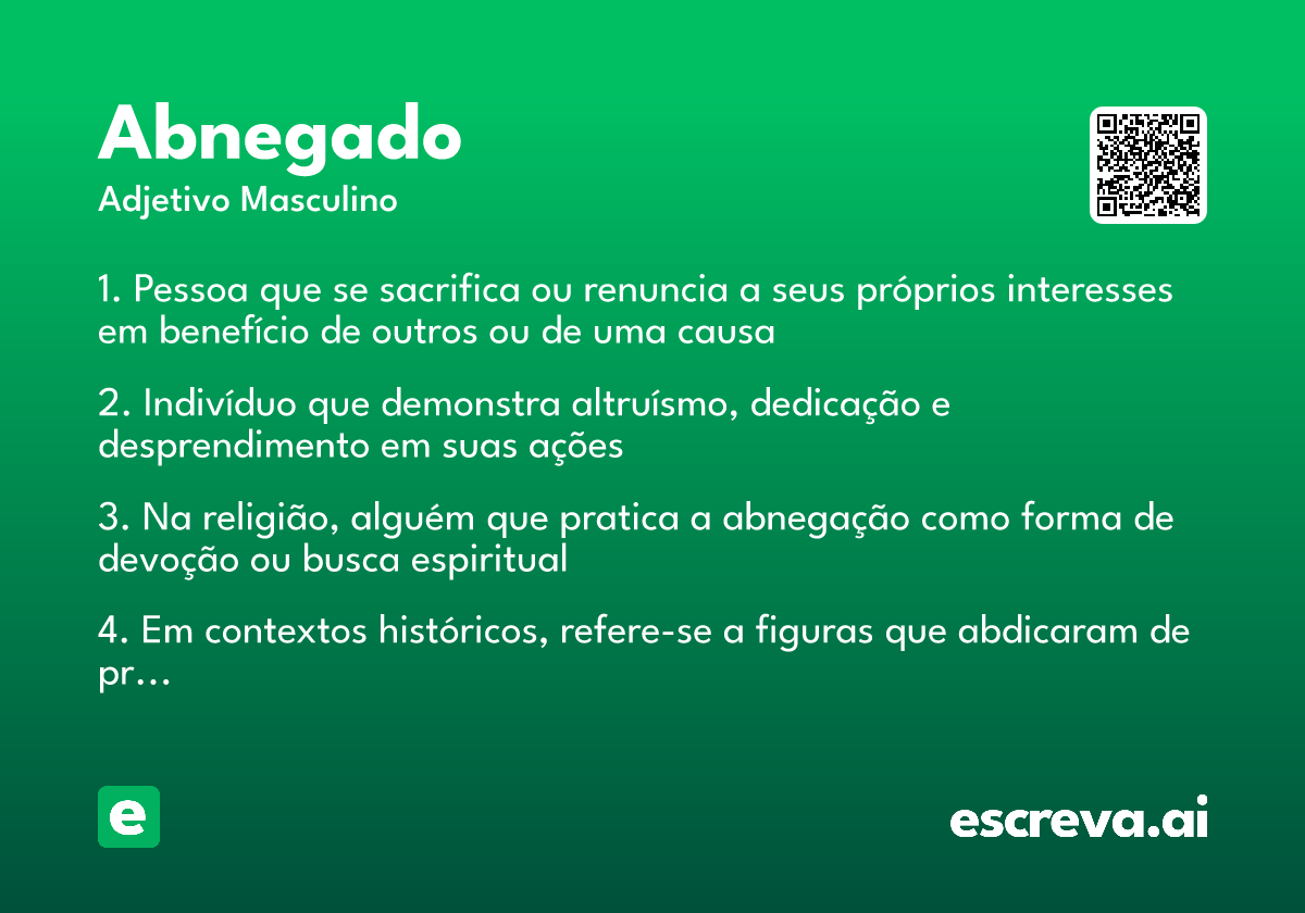 abnegado
