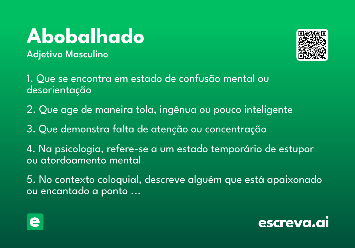abobalhado