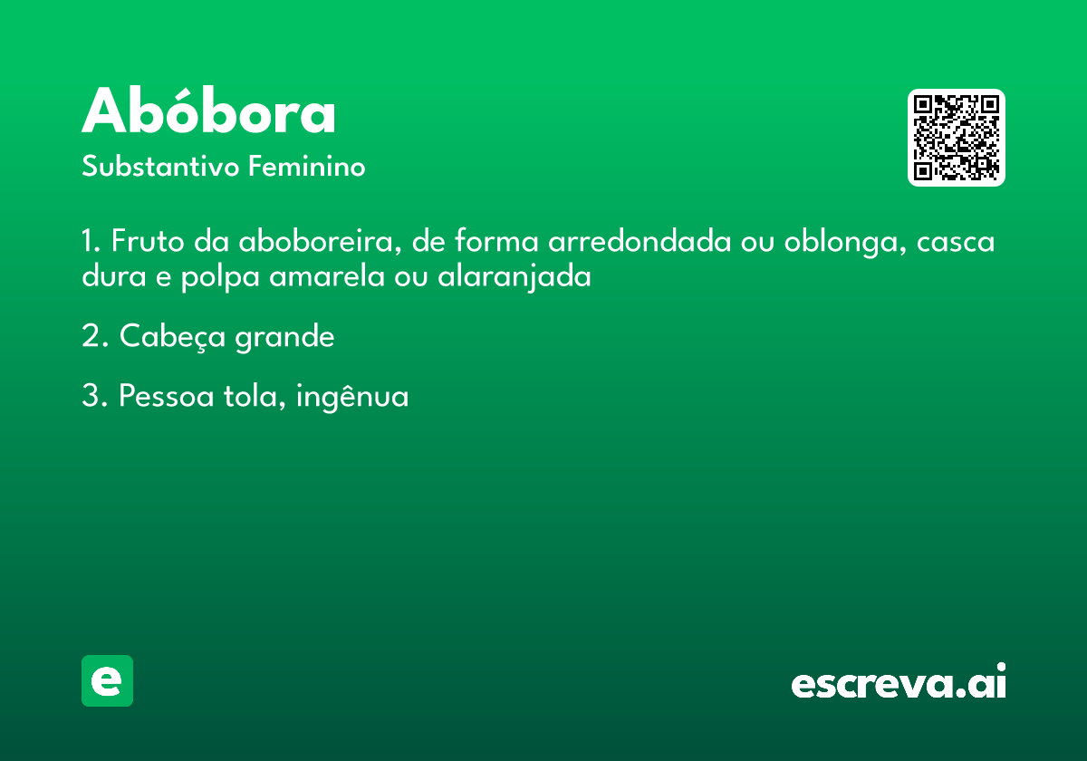 abóbora
