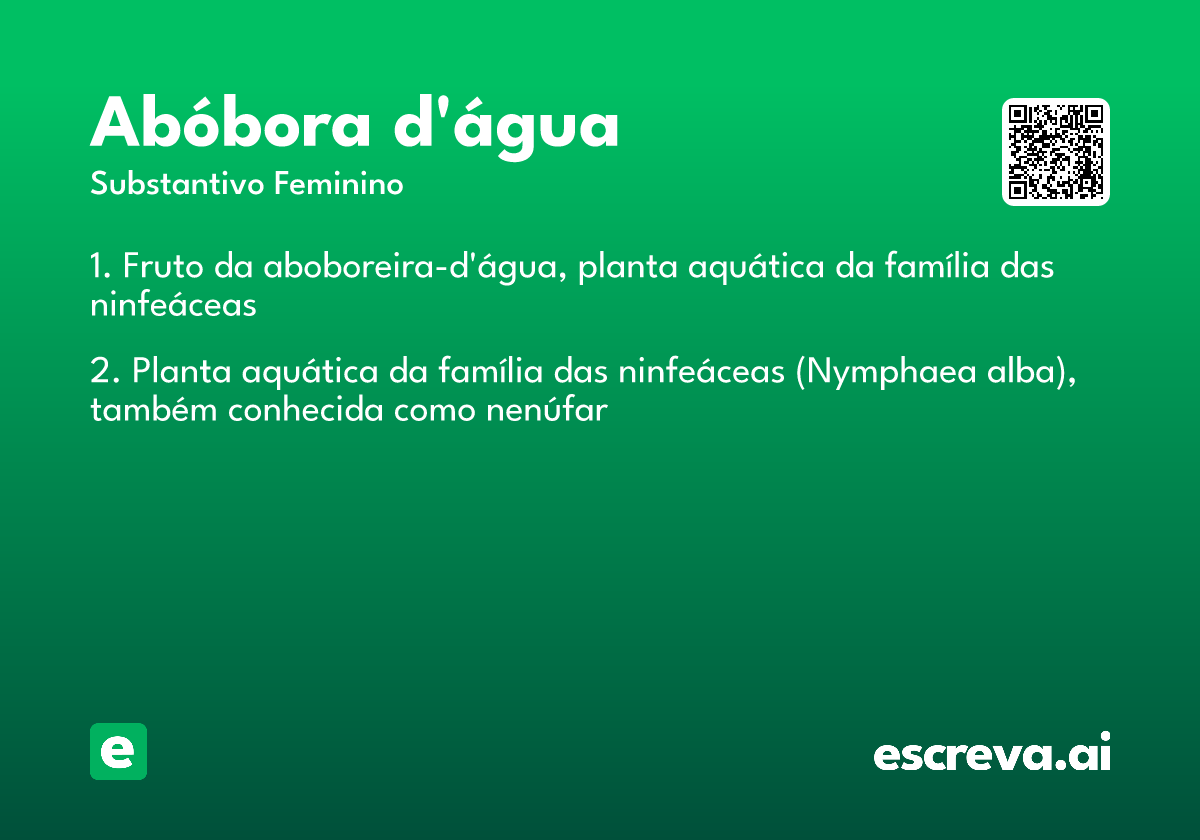 abóbora d’água
