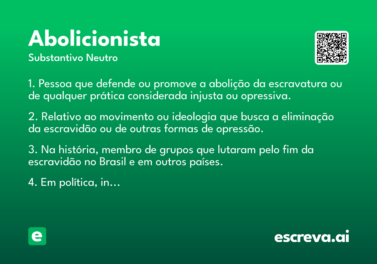 abolicionista