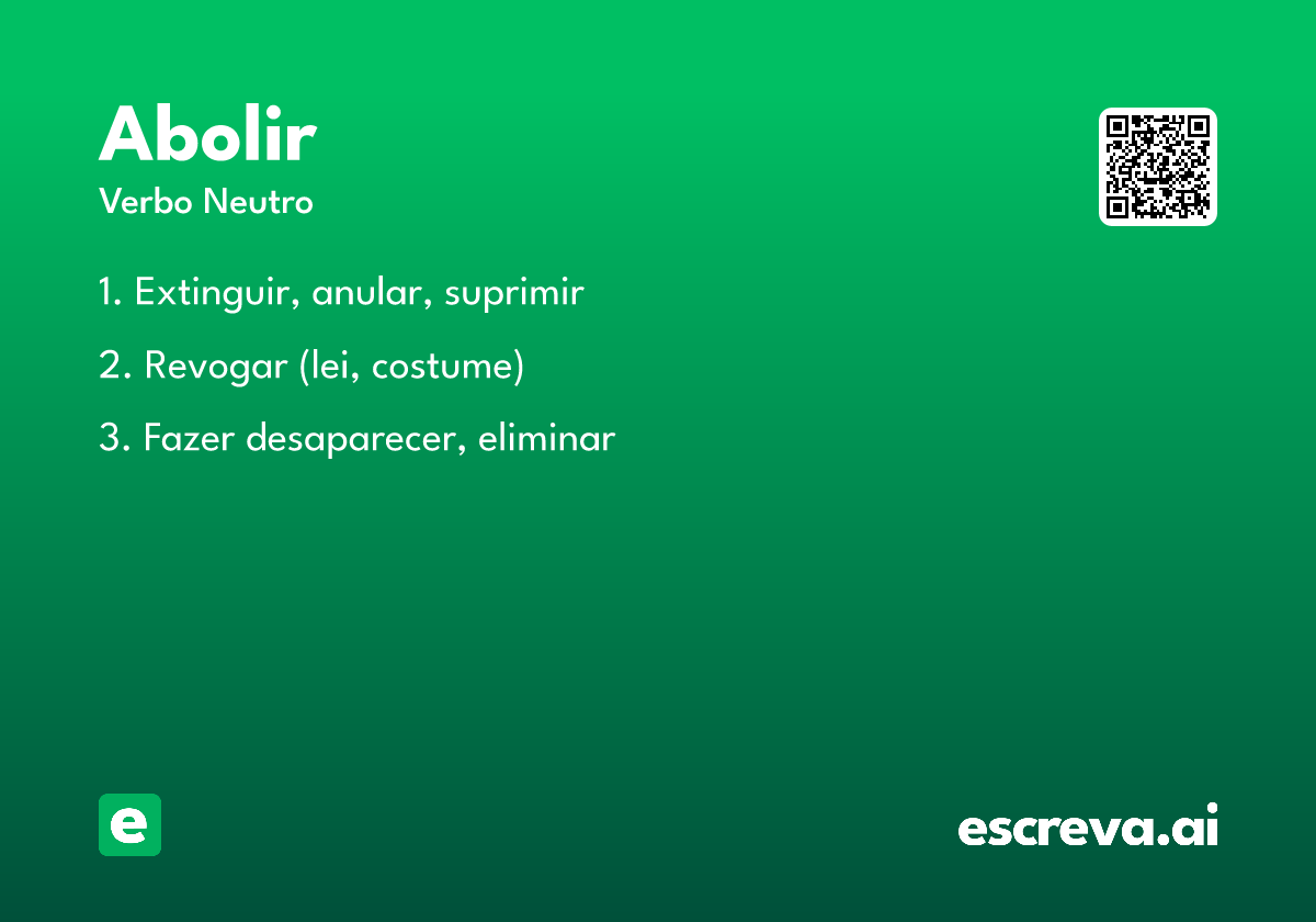 abolir