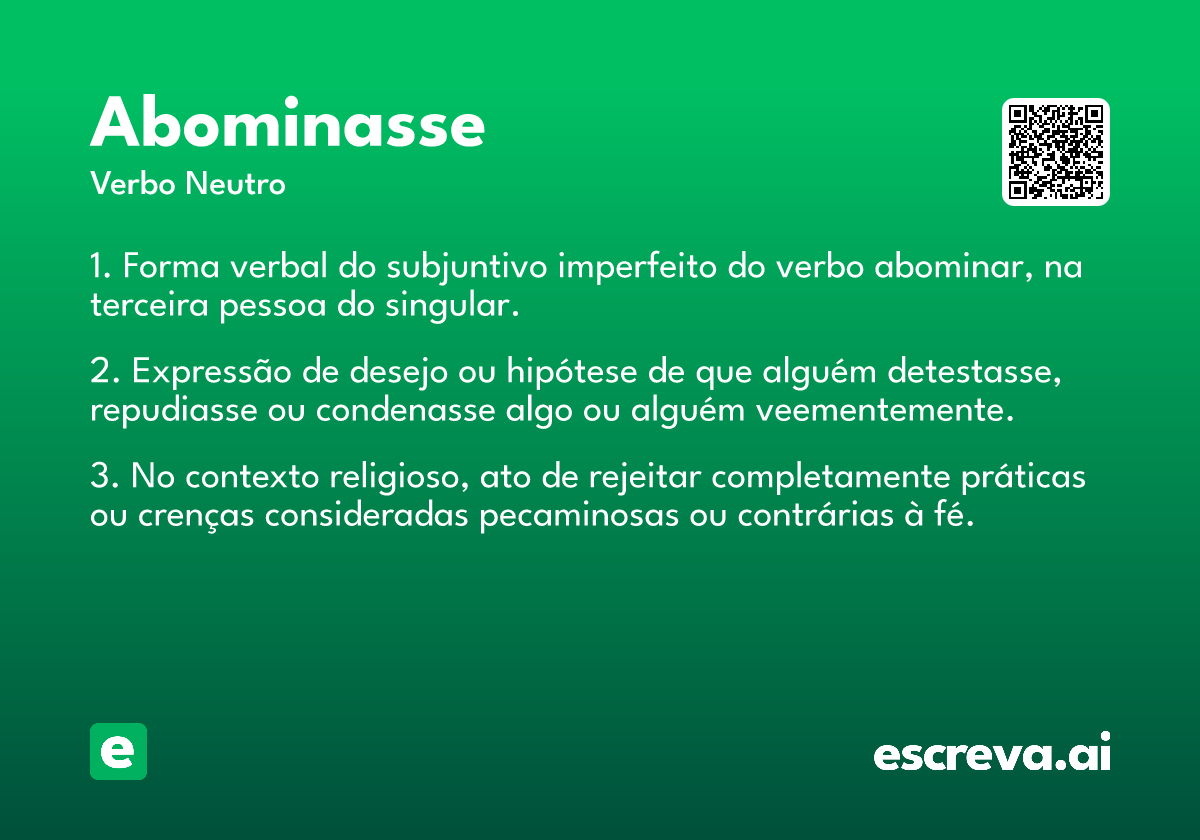 abominasse