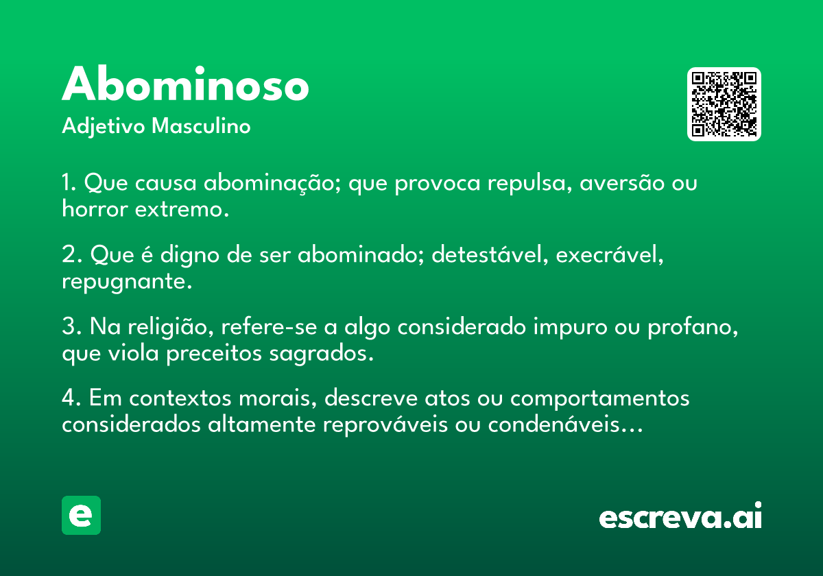 abominoso