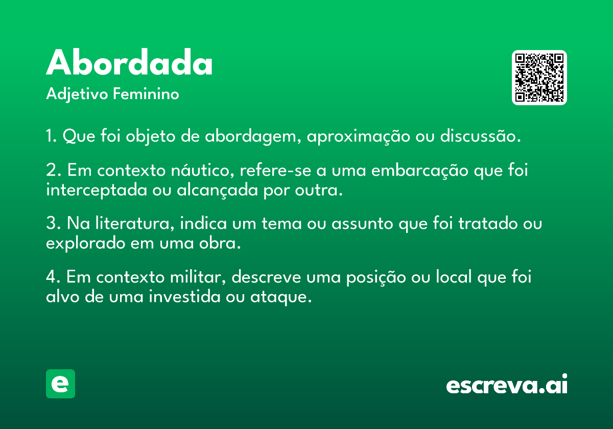 abordada