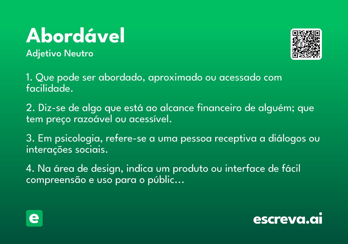 abordável