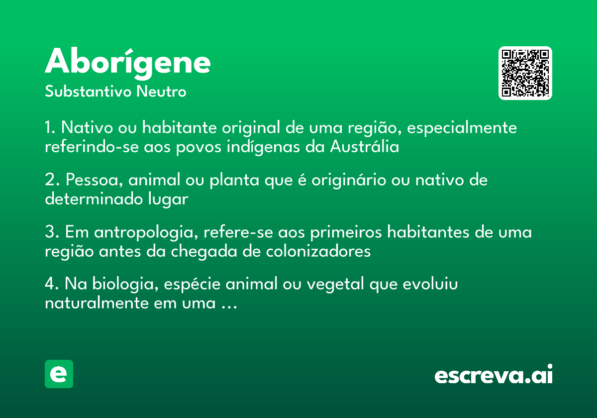 aborígene