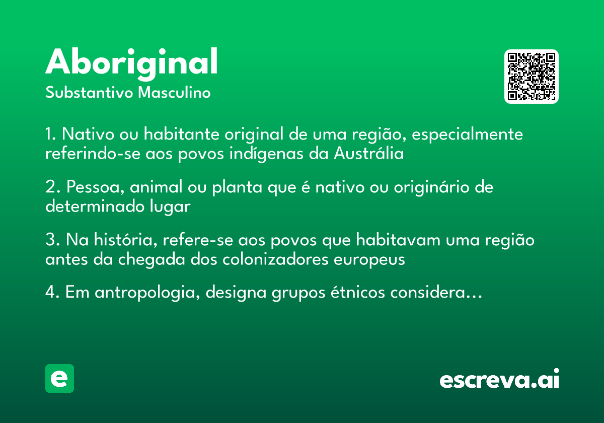 aboriginal