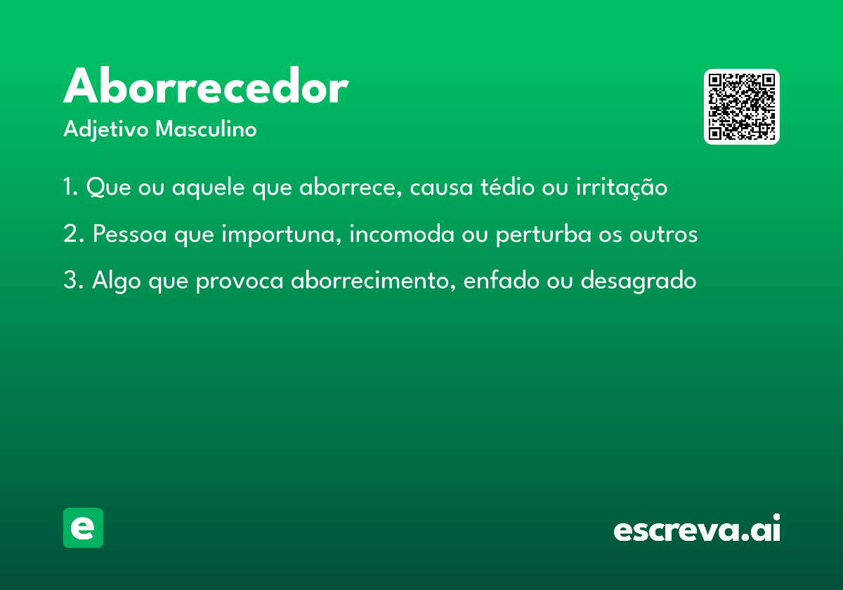 aborrecedor