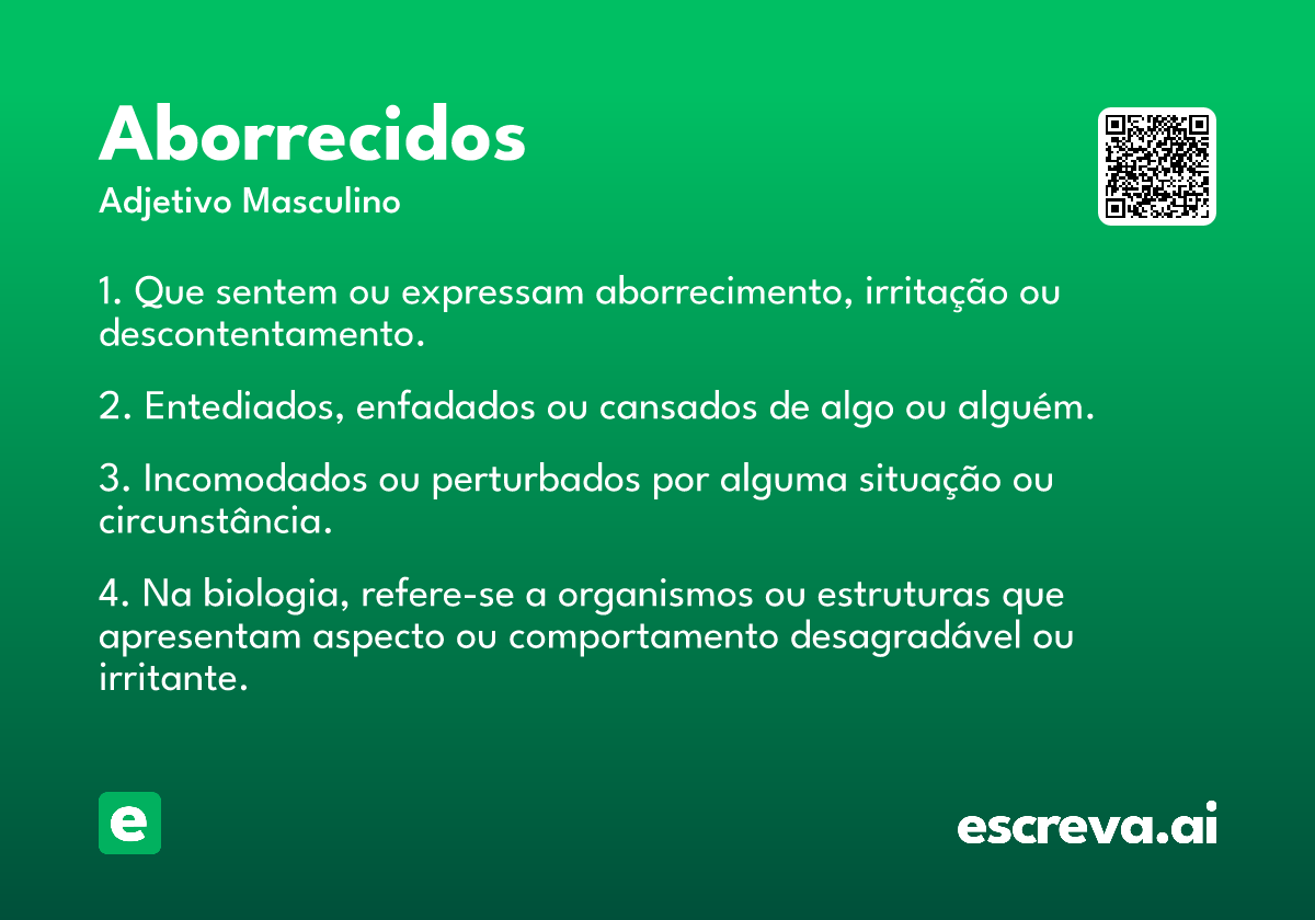 aborrecidos