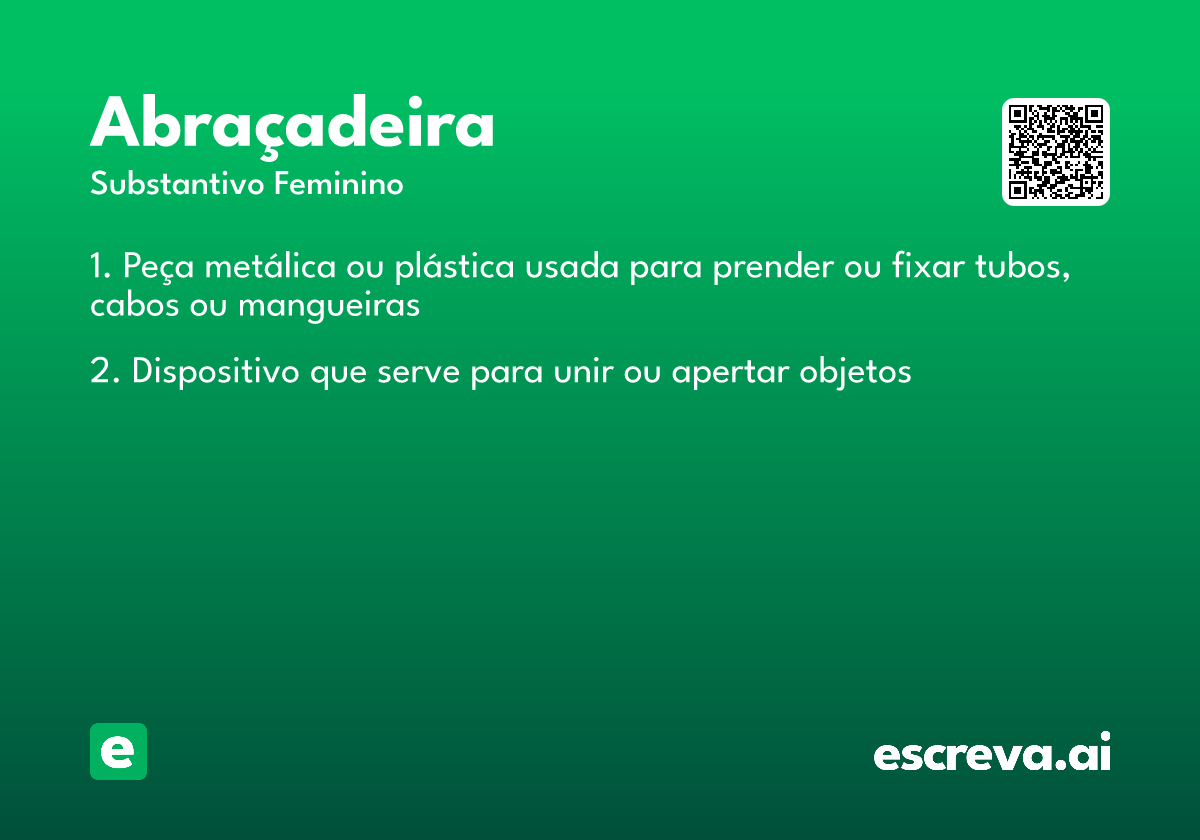 abraçadeira