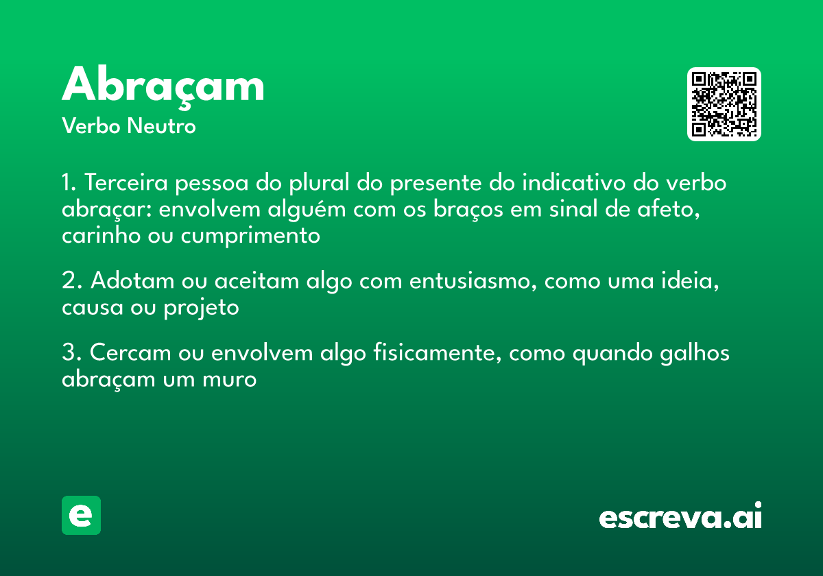 abraçam