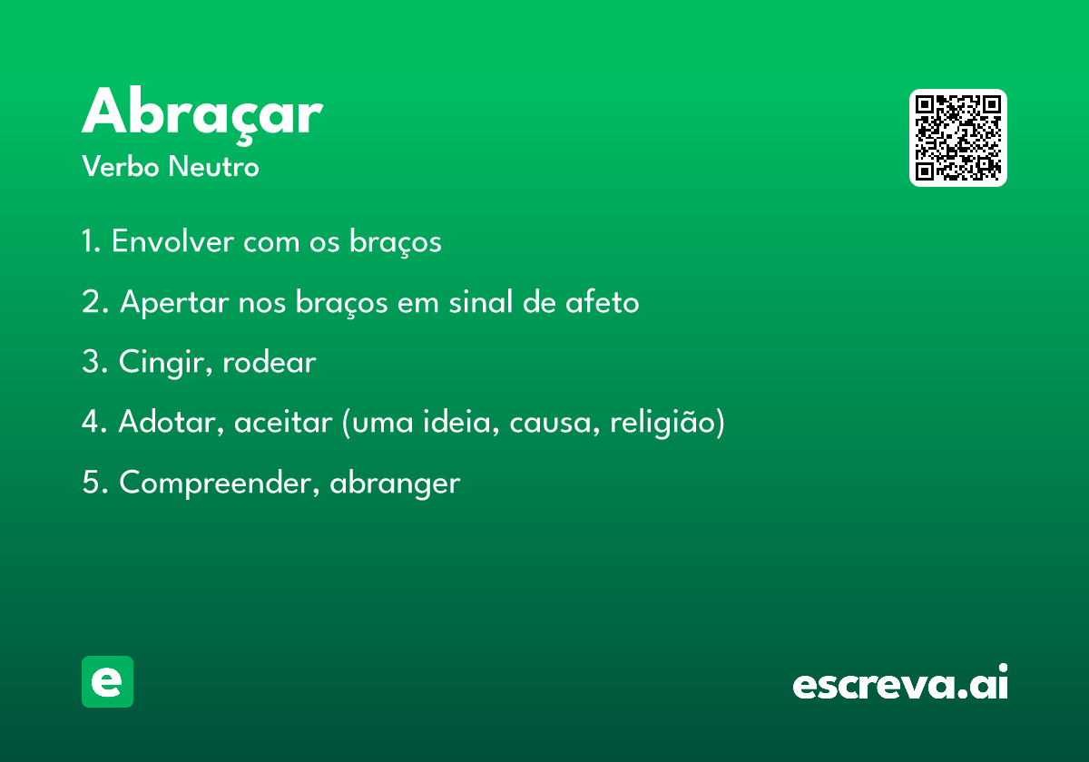 abraçar
