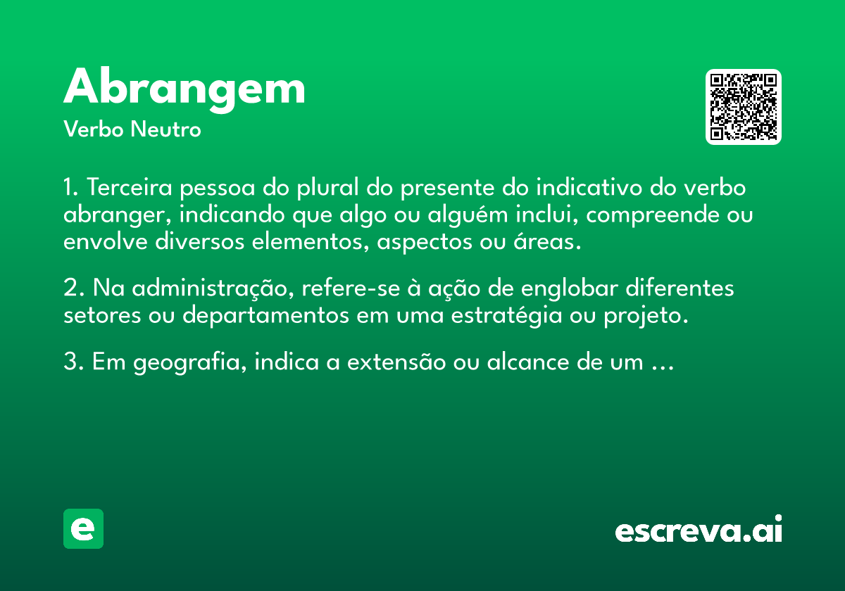 abrangem