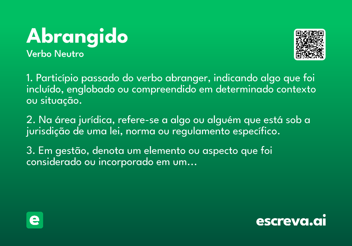 abrangido