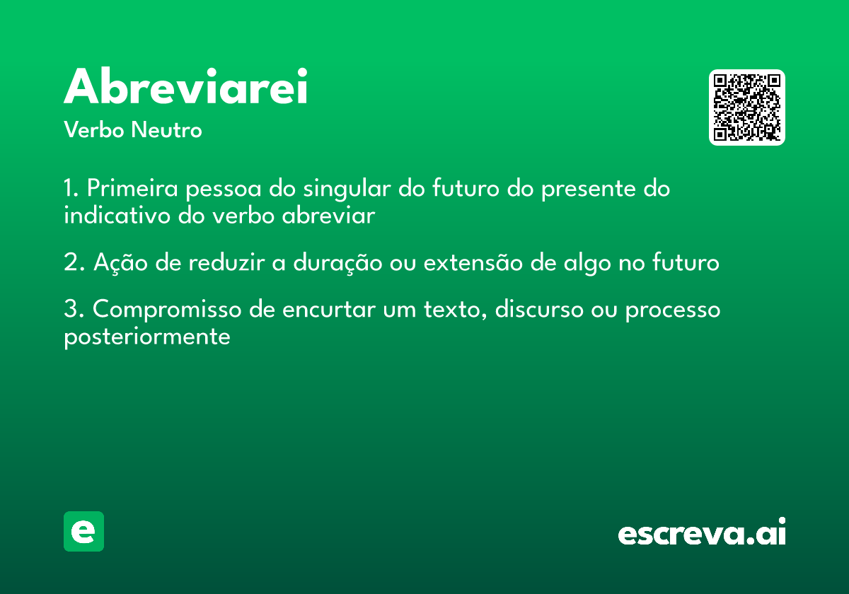 abreviarei