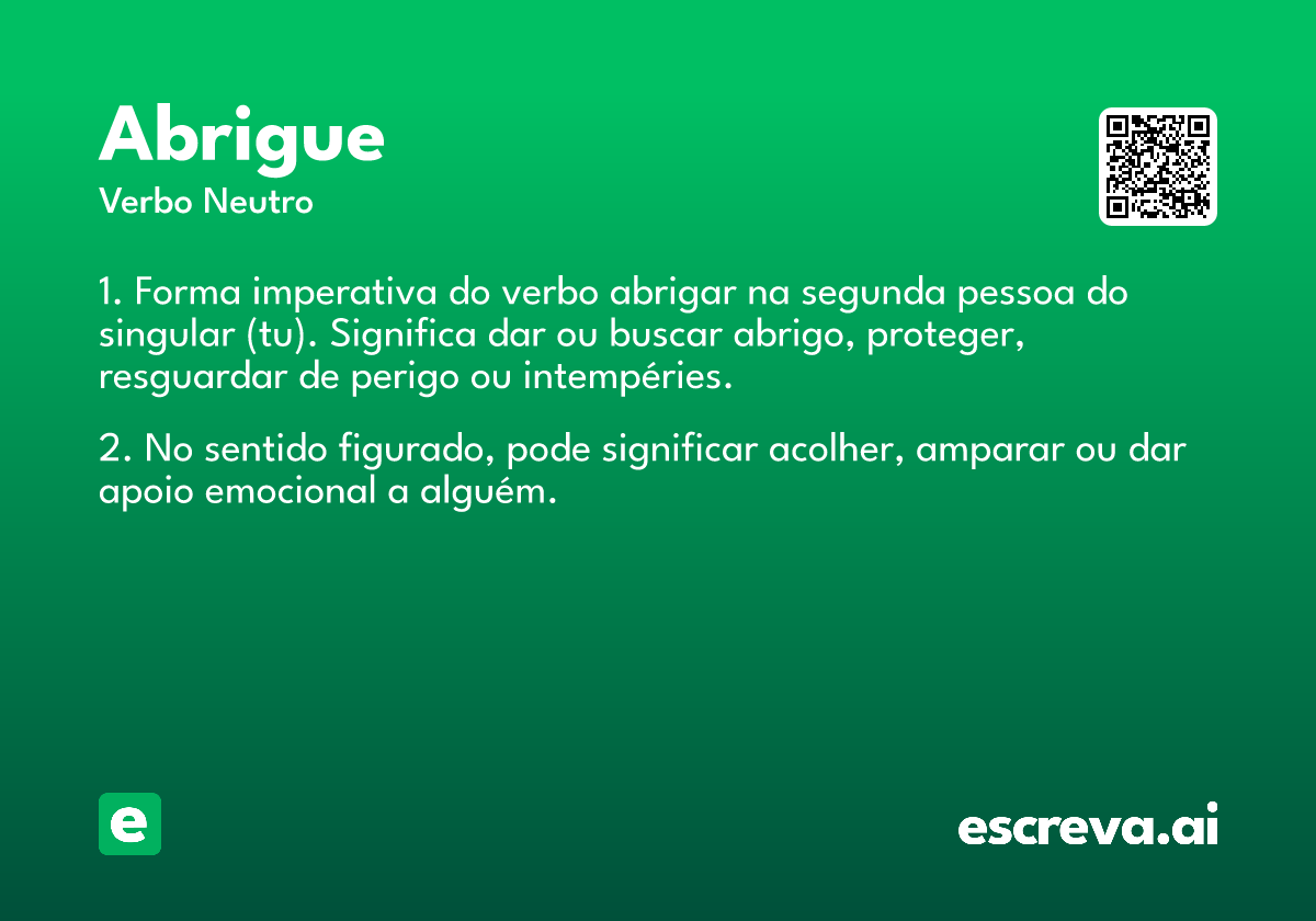 abrigue