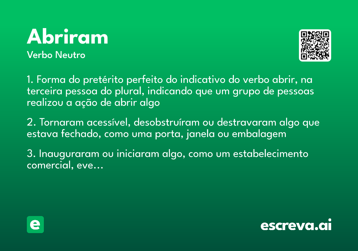 abriram