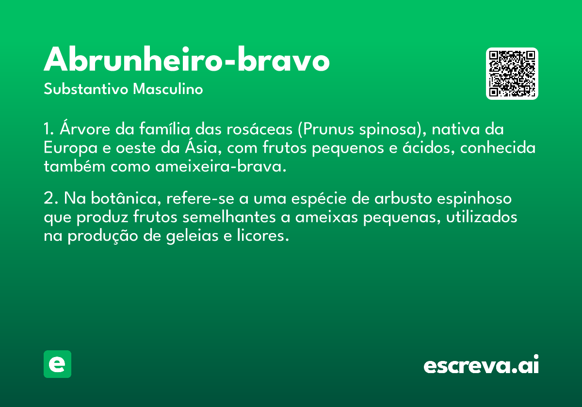 abrunheiro-bravo
