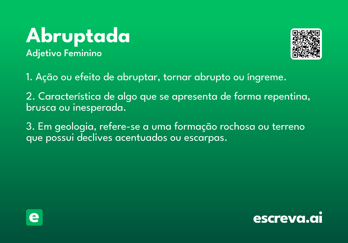 abruptada