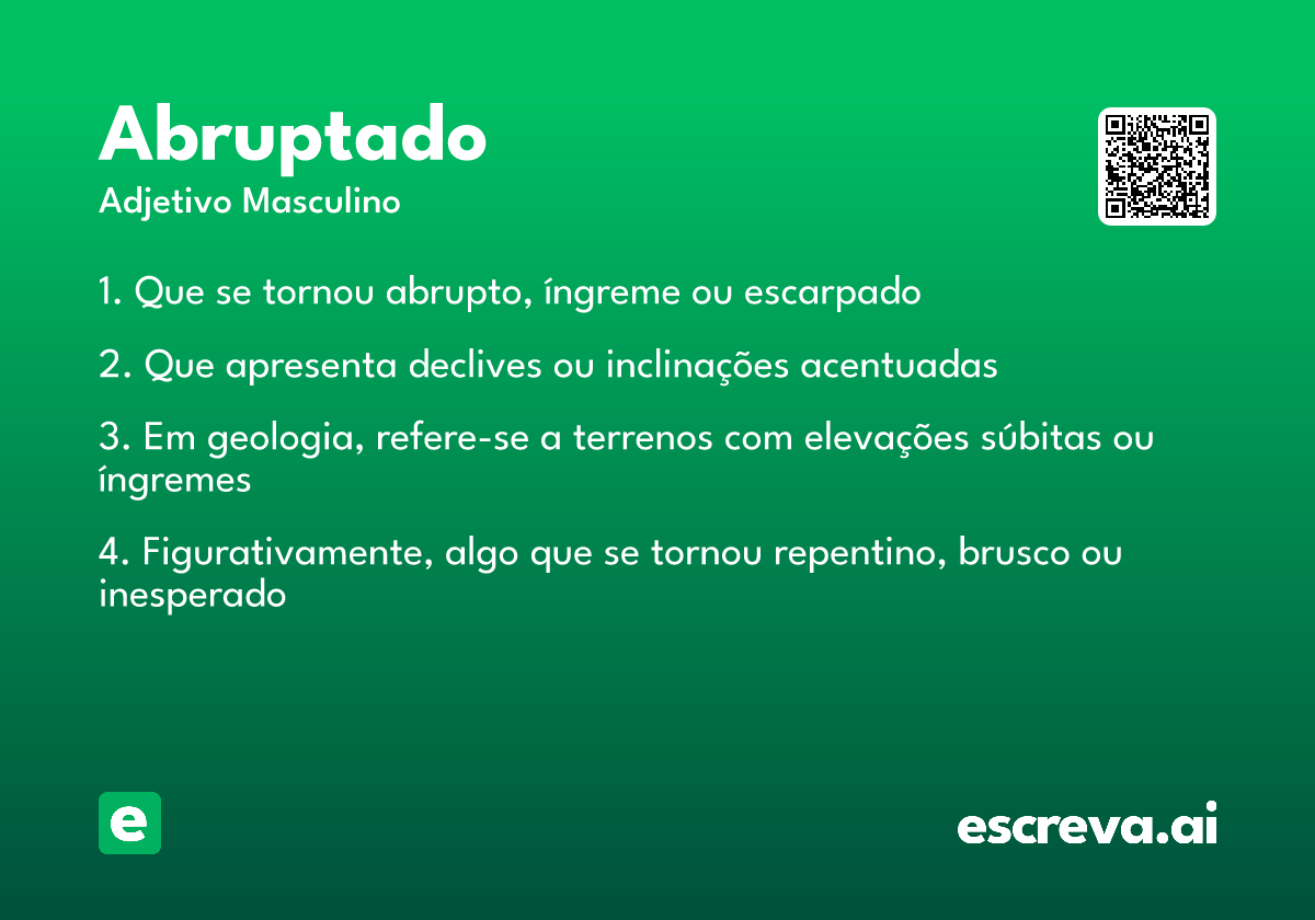 abruptado