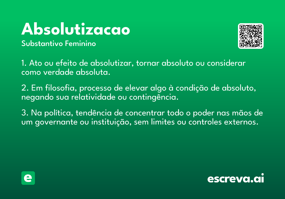 absolutizacao