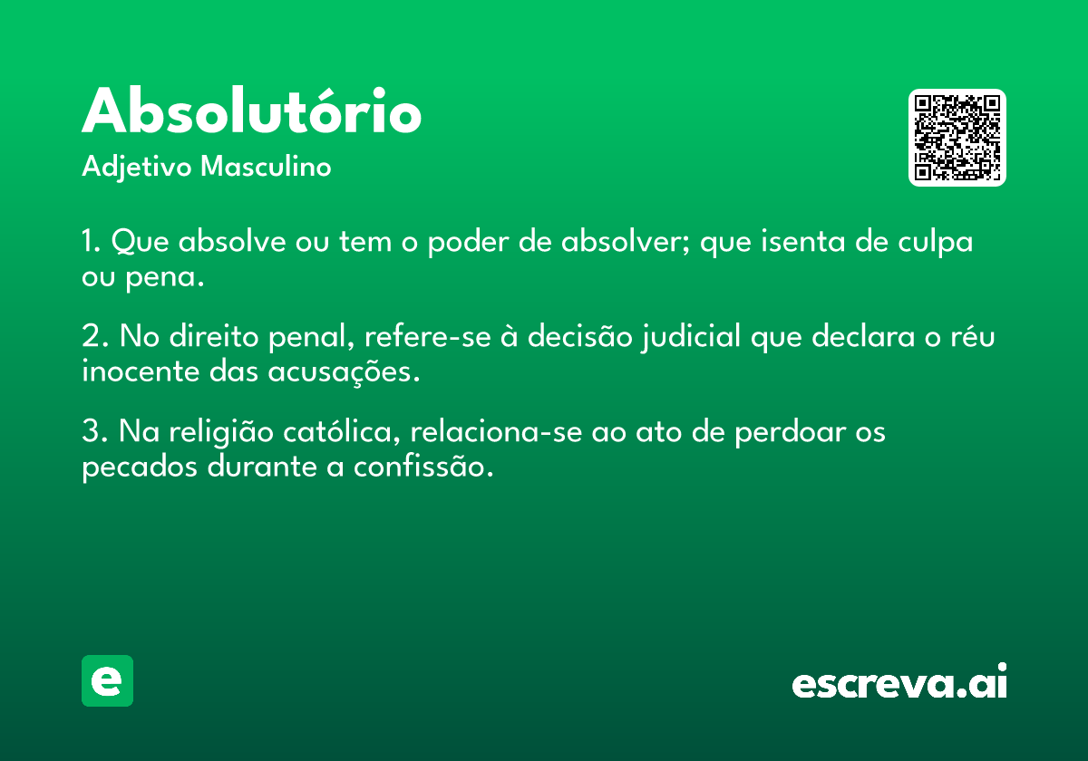 absolutório