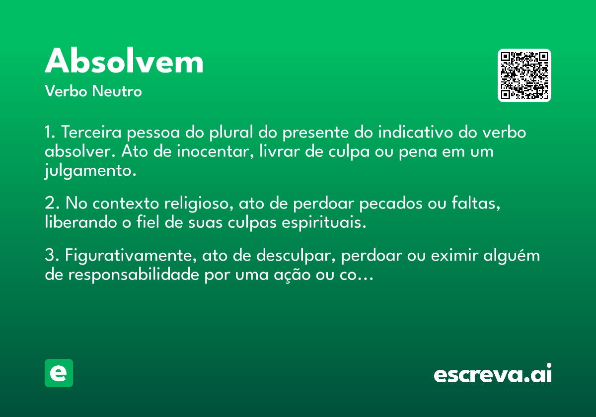 absolvem