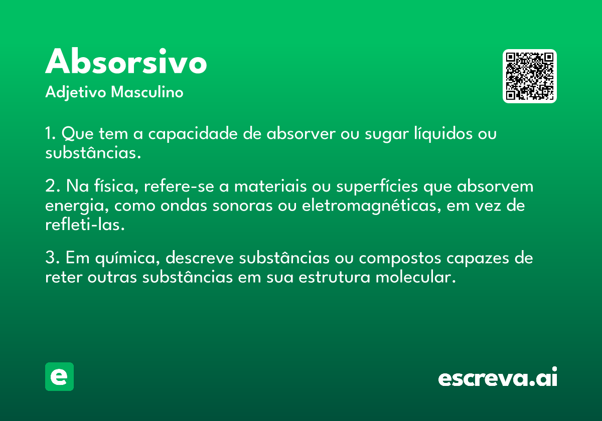 absorsivo