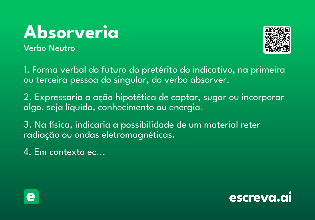 absorveria