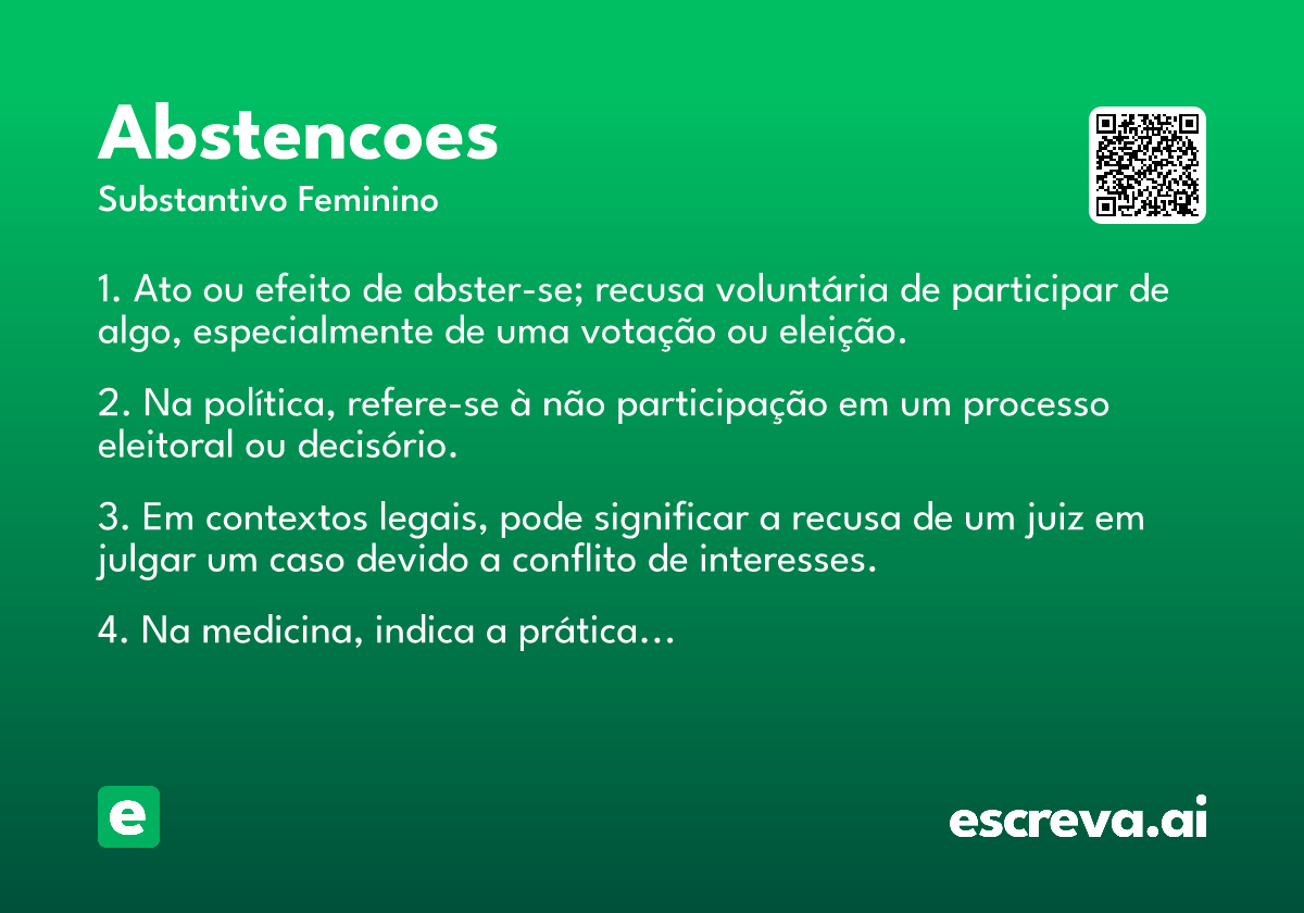 abstencoes