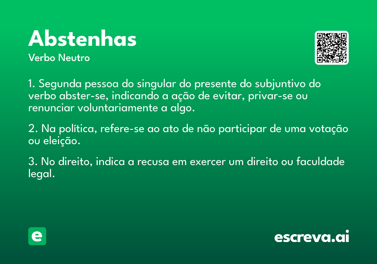 abstenhas