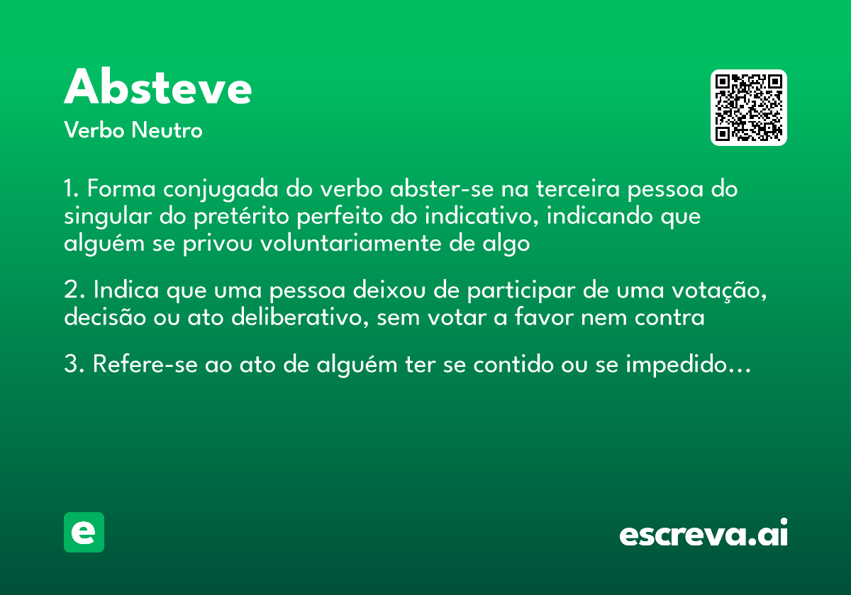 absteve