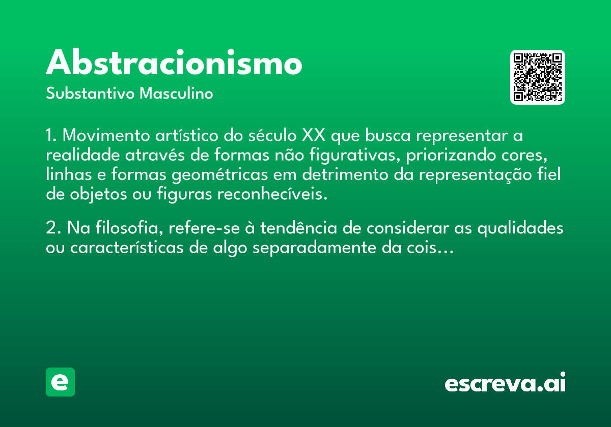 abstracionismo