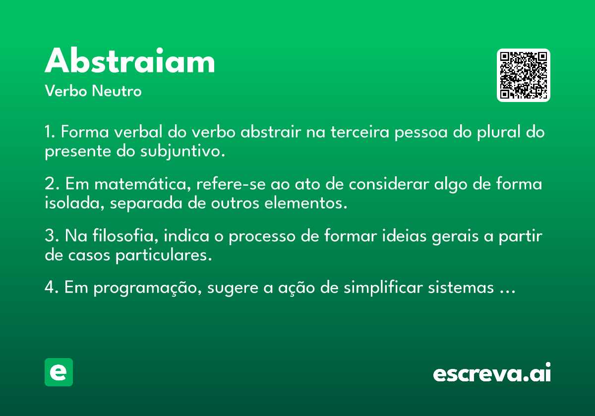 abstraiam