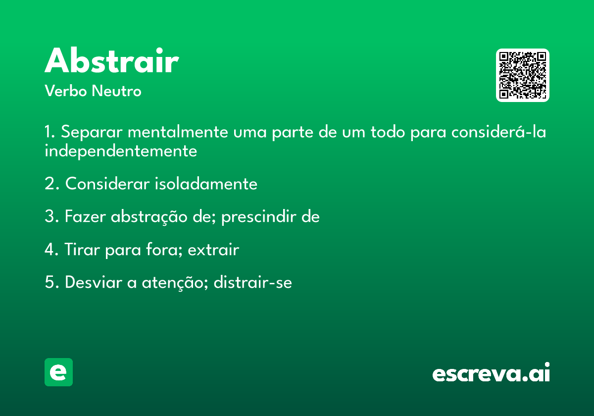 abstrair